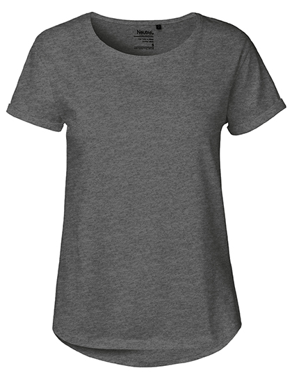 Magliette Neutral Lady Roll Up Sleeve T-Shirt O80012